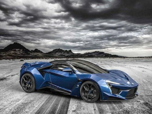 Przejdź do produktu Diamentowa mozaika Auto sportowe niebieskie 30x40c