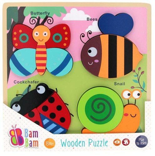 Przejdź do produktu BAM BAM UKŁADANKA DREW OGROD 30X30X2 FOL 35