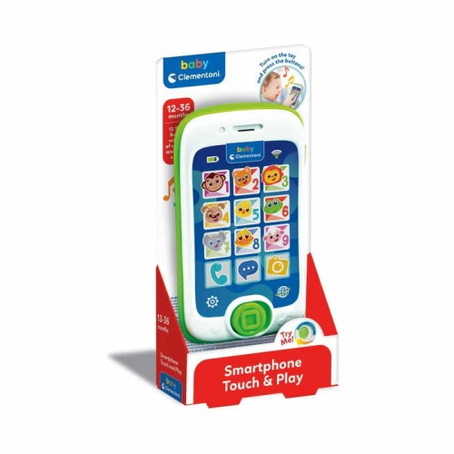 Przejdź do produktu Clementoni baby Smartfon dotykowy Touch & Play 179
