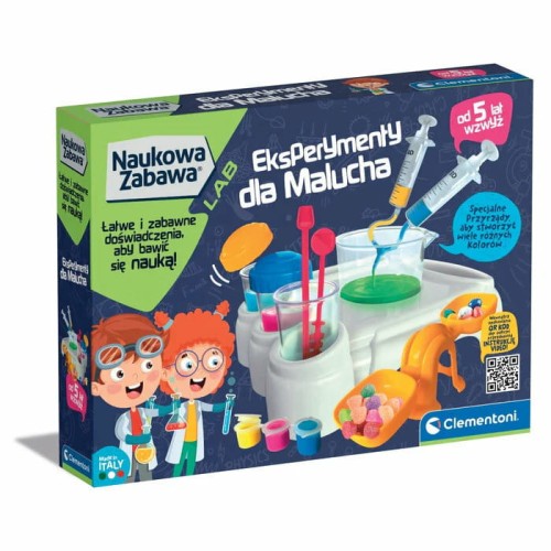 Przejdź do produktu Clementoni Naukowa zabawa. Eksperymenty dla Maluch