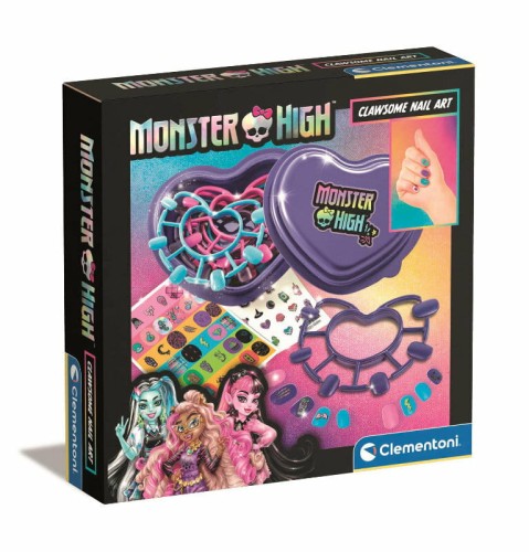 Przejdź do produktu Clementoni Ozdoby paznokci. Monster High 50880