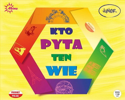 Przejdź do produktu Gra Kto pyta Ten wie - Junior ABINO
