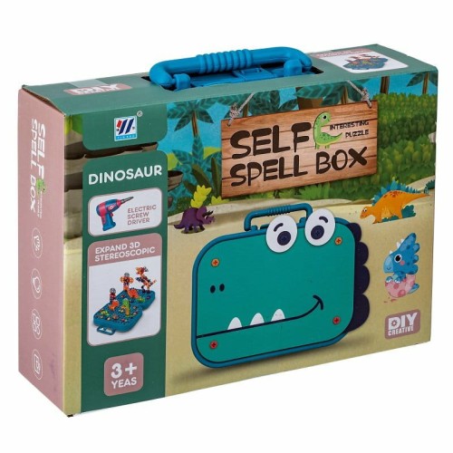 Przejdź do produktu Klocki 3D do skręcania, Dinozaury 1009006