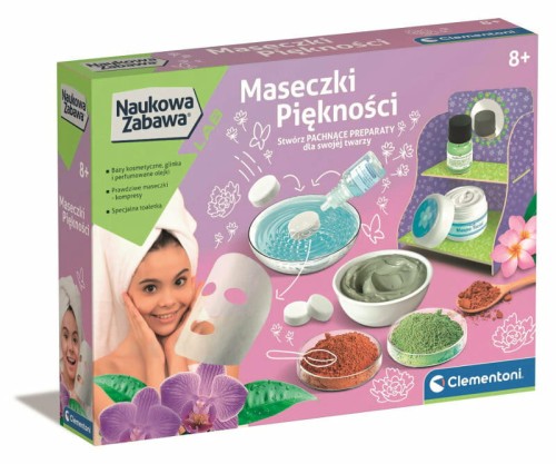 Przejdź do produktu Clementoni Naukowa zabawa. Maseczki piękności 5090