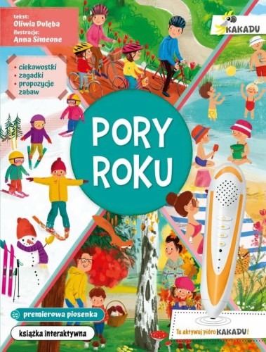 Przejdź do produktu Kakadu. Pory roku (książka interaktywna)