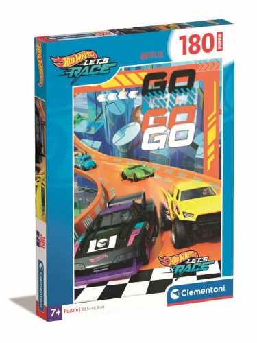 Przejdź do produktu Clementoni Puzzle 180el Super Hot Wheels 29789