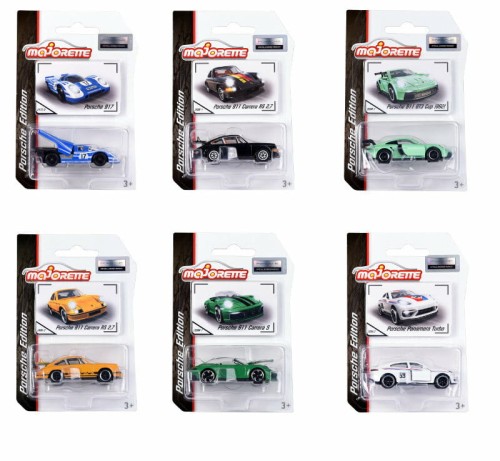 Przejdź do produktu MAJORETTE Porsche Premium Cars, 6 rodz.