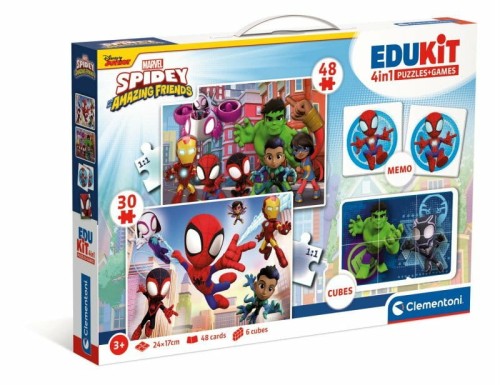 Przejdź do produktu Clementoni Edukit 4w1 Spidey i przyjaciele 18295