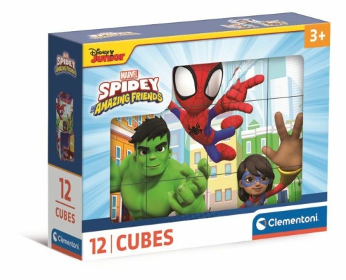 Przejdź do produktu Clementoni Klocki obrazkowe 12el Spidey 41198