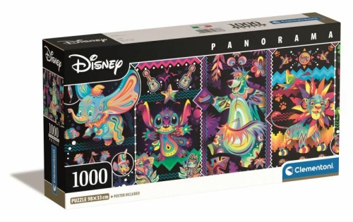 Przejdź do produktu Clementoni Puzzle 1000el Panorama Compact Disney J