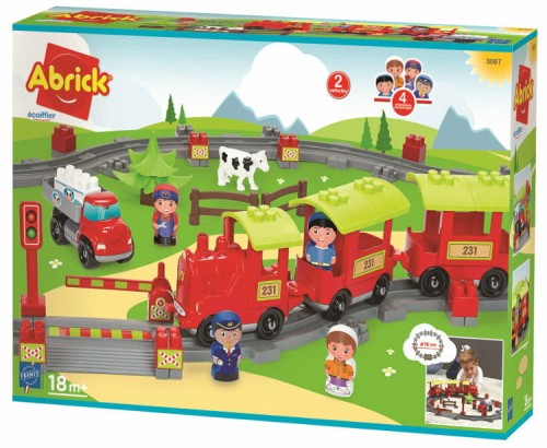 Przejdź do produktu Abrick Pociąg towarowy 3067 Ecoiffier