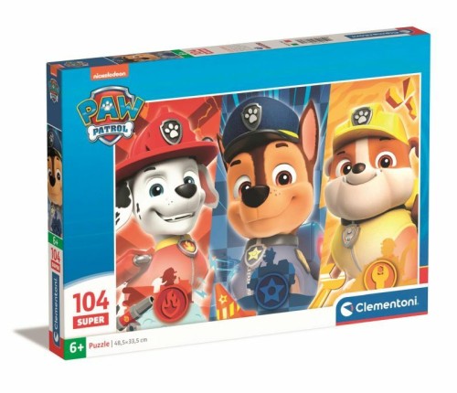 Przejdź do produktu PROMO Clementoni Puzzle 104el Super PAW PATROL Psi