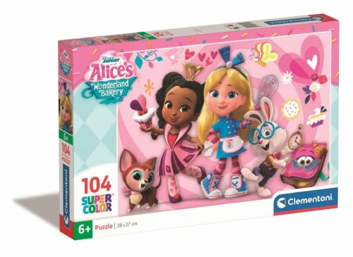 Przejdź do produktu Clementoni Puzzle 104el Super Alice's Wonderland B