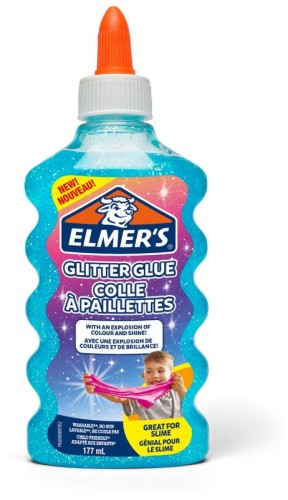 Przejdź do produktu Klej błyszczący z brokatem niebieski 177ml , 2077252, Elmer`s
