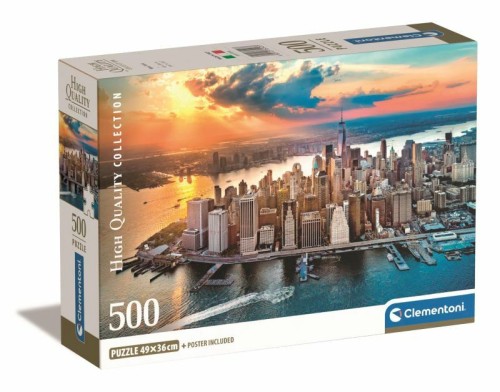 Przejdź do produktu Clementoni Puzzle 500el Compact New York 35543