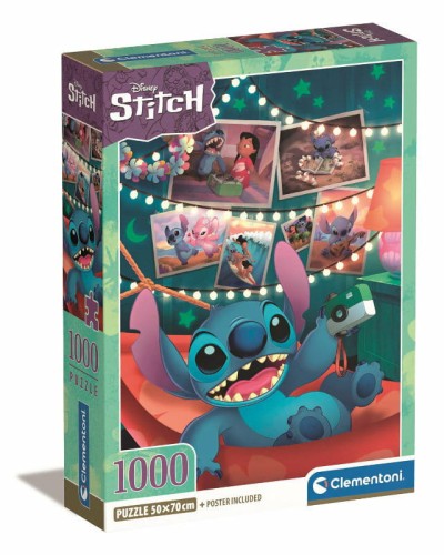 Przejdź do produktu Clementoni Puzzle 1000el Stitch Disney 39793