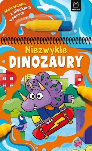 Przejdź do produktu Malowanka z pisakiem wodnym. Niezwykłe dinozaury