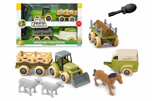 Przejdź do produktu MINI FARMA ZESTAW ROLNICZY DO SKRECANIA 6 SZ/K
