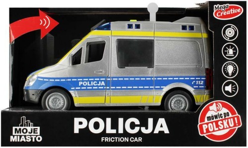 Przejdź do produktu AUTO POLICJA B O 27X17X12 MOJE MIASTO PLPL MC 36