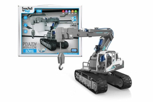 Przejdź do produktu Pojazd hydrauliczny Dźwig do składania (134 elemen