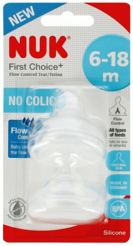 Przejdź do produktu NUK SMOCZEK DO BUT FC+SIL 6-18M 2EL 10721329 1 6