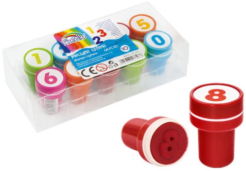 Przejdź do produktu Pieczątki cyferki GR-FC10, Fiorello