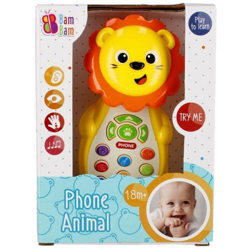 Przejdź do produktu BAM BAM Muzyczny telefonik Lew 502449