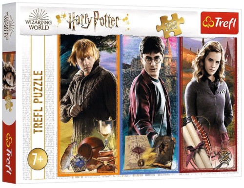 Przejdź do produktu Puzzle 200el W świecie magii i czarów. Harry Potte