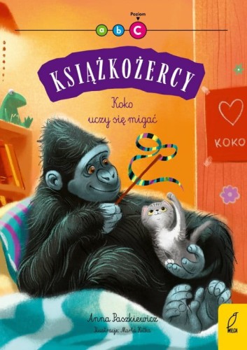 Przejdź do produktu Książeczka Książkożercy. Koko uczy się migać