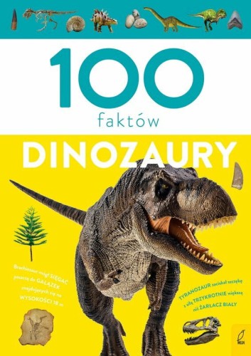 Przejdź do produktu Książeczka 100 faktów. Dinozaury