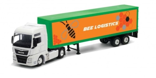 Przejdź do produktu WELLY Ciężarówka z przyczepą 1:64 MAN TGX 58012