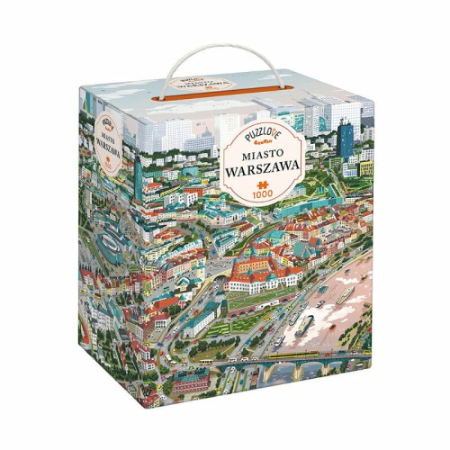 Przejdź do produktu Puzzlove CzuCzu Miasto Warszawa 1000 el.