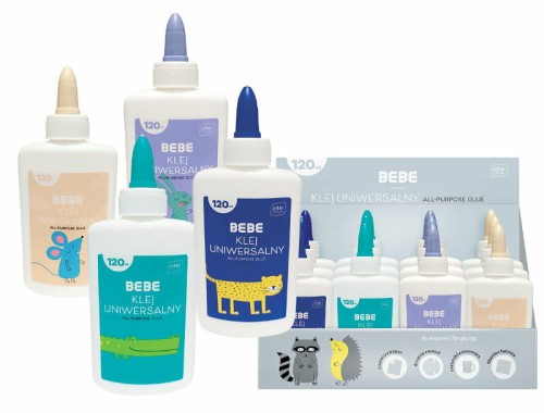 Przejdź do produktu Klej uniwersalny 120ml BB Kids (12szt)