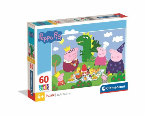 Przejdź do produktu Clementoni Puzzle 60el Świnka Peppa 26204
