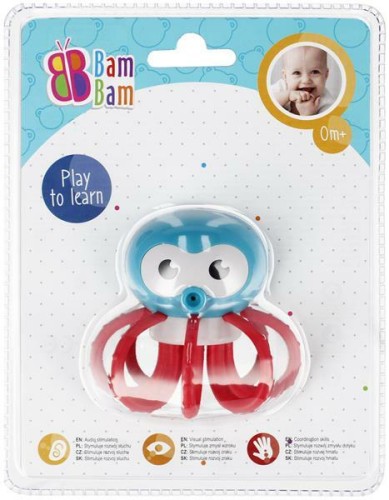 Przejdź do produktu BAM BAM Grzechotka Ośmiorniczka 515011
