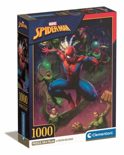 Przejdź do produktu Clementoni Puzzle 1000el Compact Spiderman 39768 p