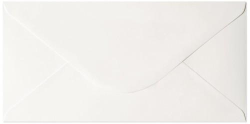 Przejdź do produktu Koperty DL 110x220 Gładki biały 10szt., 150g Galeria Papieru