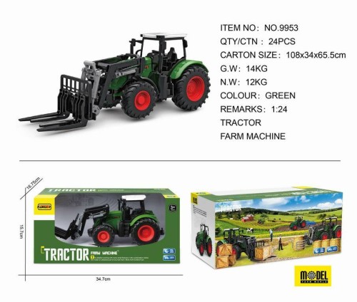Przejdź do produktu Traktor + urządzenie rolnicze 9953