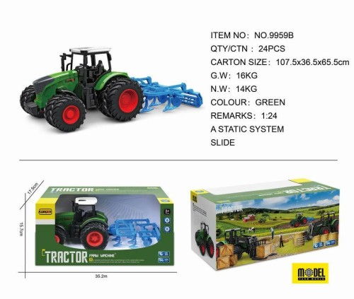Przejdź do produktu Traktor + maszyna rolnicza 9959B