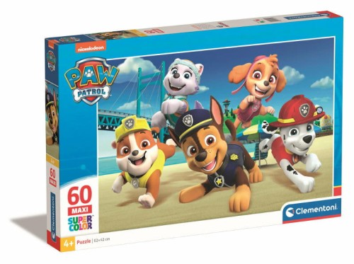 Przejdź do produktu Clementoni Puzzle 60el Maxi PAW PATROL Psi Patrol