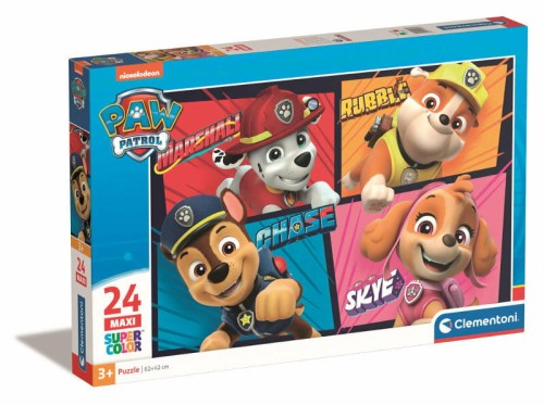 Przejdź do produktu Clementoni Puzzle 24el Maxi PAW PATROL Psi Patrol