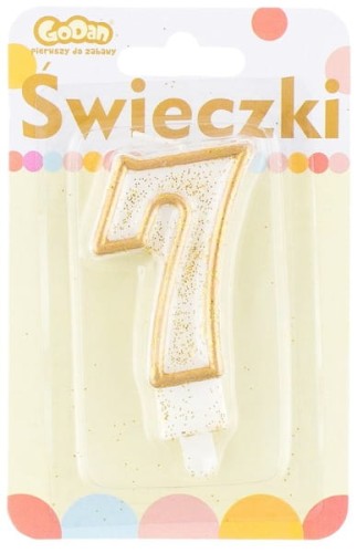 Przejdź do produktu Świeczka cyferka ""7"