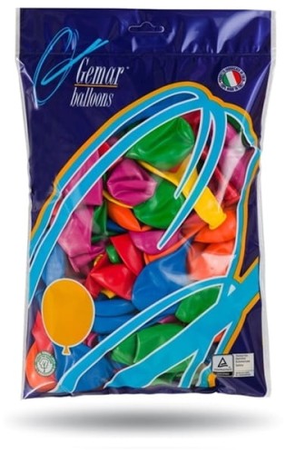 Przejdź do produktu Balon G90 pastel 10 - różnokolorowe 100 szt.