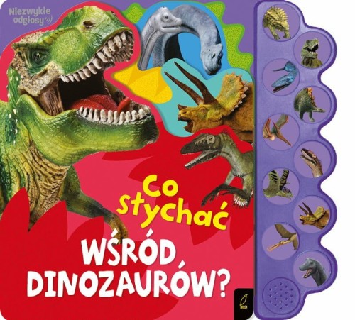 Przejdź do produktu Książeczka Co słychać wśród dinozaurów?