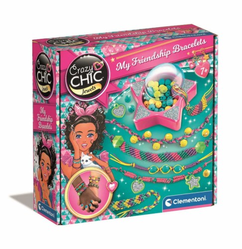 Przejdź do produktu Clementoni Crazy chic. Bransoletki przyjaźni 18769