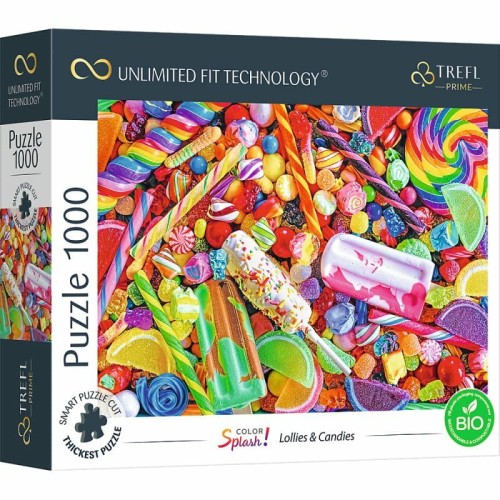 Przejdź do produktu Puzzle 1000el Lollies & Candies 10701 Trefl