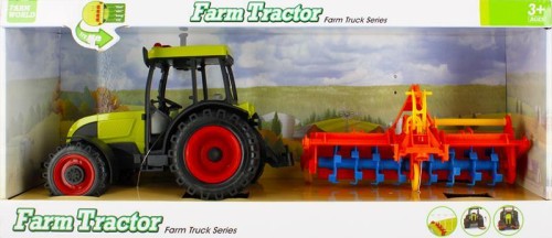 Przejdź do produktu Traktor z maszyną rolniczą z oświetleniem na bater