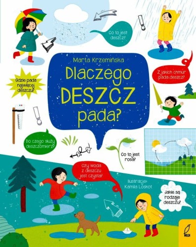 Przejdź do produktu Książeczka Co i jak? Dlaczego pada deszcz?