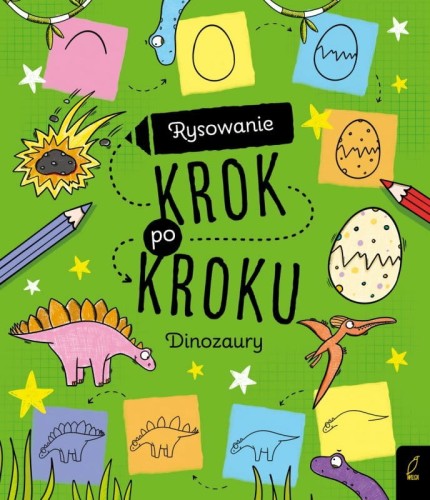 Przejdź do produktu Rysowanie krok po kroku. Dinozaury