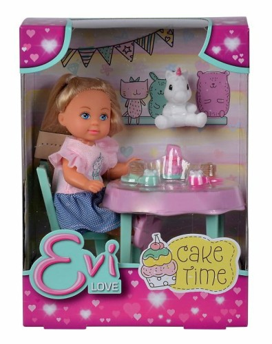 Przejdź do produktu Lalka Evi i akcesoria Czas na ciastko 12 cm Simba